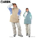 エアボーン(ARBN)(レディース)ボードウェア 上下セット カラーブロック スーツ 24 AB43WW1529