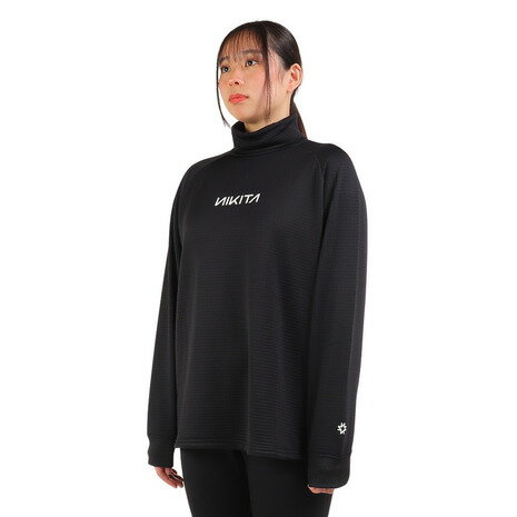 ニキータ(NIKITA)(レディース)スノーウェア インナー WAFFLE ハイネックインナー NKT23IW005-BLK ニキータ(NIKITA)(レディース)スノーウェア インナー WAFFLE ハイネックインナー NKT23IW005-BLK