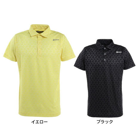 スリクソン（SRIXON） ゴルフウェア 春夏 吸汗速乾 UVカット クロスブライトジャカード 半袖ポロシャツ RGMTJA07 （メンズ）