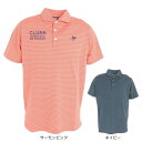 クランク（CLUNK）（メンズ）ゴルフウェア 吸汗 速乾 消臭 半袖ポロシャツ CL5PTG11