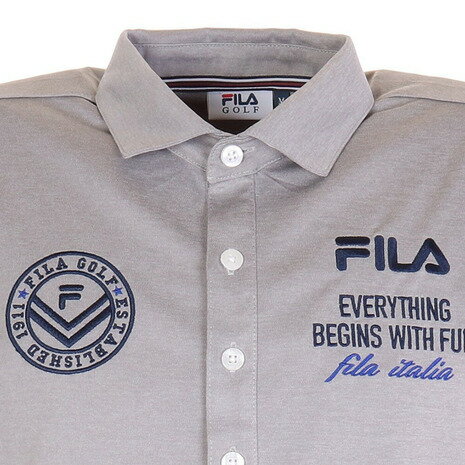フィラ（FILA） ゴルフウェア 半袖シャツ 780600X -GY （メンズ）