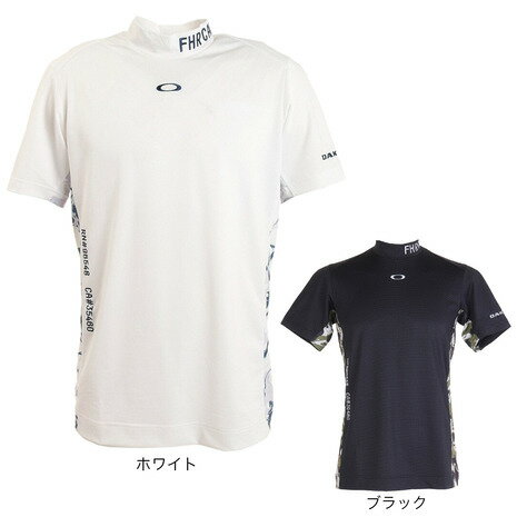 【9/5 24h限定エントリー＆対象4店舗買い回りで最大P10倍！】オークリー（OAKLEY） ゴルフウェア 吸汗速乾 夏に最適♪ RELIABLE モックネック半袖Tシャツ FOA403522 （メンズ）