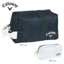 キャロウェイ(CALLAWAY)(メンズ、レディース)ゴルフ スタイル SPL ラウンドポーチ FW 22 JM 5922503 5922504