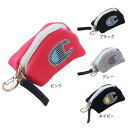 チャンピオン(CHAMPION)(メンズ)ゴルフ ボールポーチ カラビナ式 2球 C3-XG704B(4)