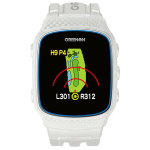 グリーンオン（GREENON） 距離計 ゴルフ 時計ザ・ゴルフウォッチ ノルム2 G018W 距離測定器 腕時計 GPS ゴルフナビ （メンズ、レディース）