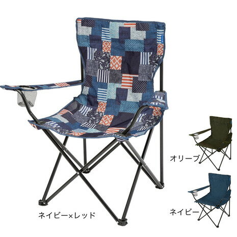 ホールアース Whole Earth キャンプ 椅子 ドリンクホルダー 収束型 LUCKY TIME CHAIR WE2KDC08 ハイチェア