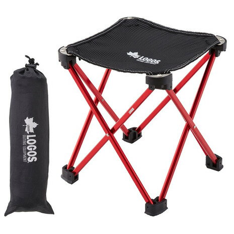 ロゴス（LOGOS） 椅子 チェア 折りたたみイス スチール 7075キュービックチェア AF 73175001 万博のサムネイル