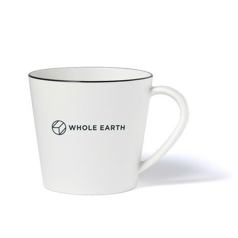 マグカップ メンズ ホールアース（Whole Earth）（メンズ、レディース）食器 マグカップ SLEEK MUG スリークマグ WE2MDJ37 ホワイト 電子レンジ対応 食洗機対応