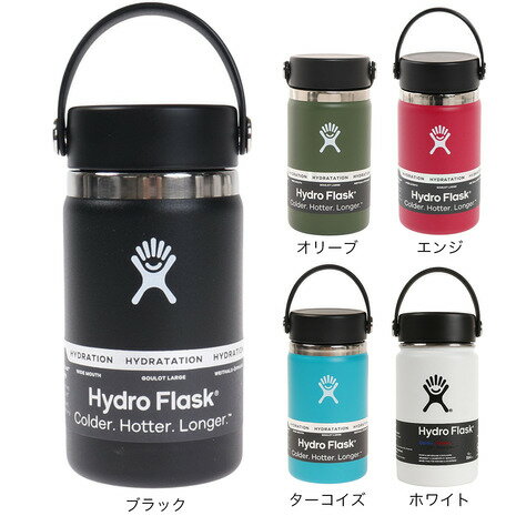 ハイドロフラスク（HydroFlask）水筒 ステンレスボトル 354ml 保温 保冷 12oz Wide Mouth 5089021 ワイドマウス