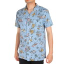ペンドルトン(PENDLETON)(メンズ)半袖シャツ アロハシャツ Blue 19801638 B.Palm ブルー