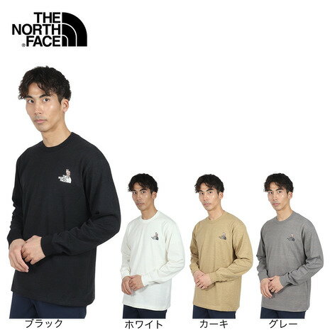 ザ・ノース・フェイス（THE NORTH FACE）（メンズ、レディース）長袖Tシャツ ロンT ロングスリーブ ズーピッカーTシャツ NT32533