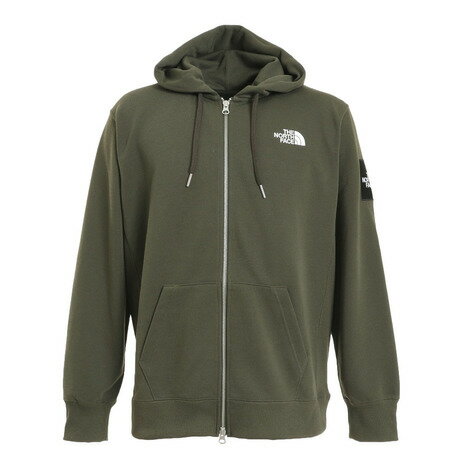 【5点以上で10％OFFクーポン！9/1限定】ノースフェイス（THE NORTH FACE） トレーナー スウェット スクエアロゴフルジップ NT12231 NT アウトドア パーカー カジュアル （メンズ）