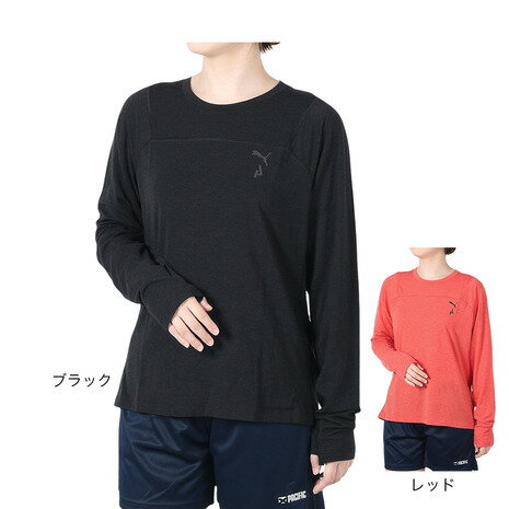 【最大5万ポイントバック!要エントリー&抽選★12/1限定】プーマ(PUMA)(レディース)長袖シャツ SEASONS ウール ロングスリーブTシャツ 5249...