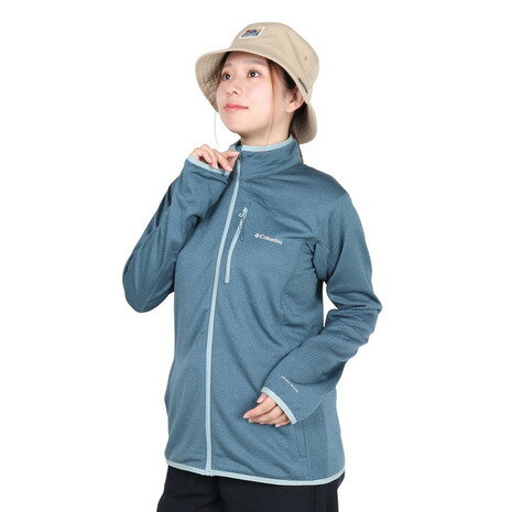 コロンビア（Columbia）（レディース）フルジップ フリース エッセンシャルハイクグリッドフリースフル..