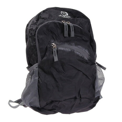 ホールアース（Whole Earth）（メンズ、レディース）パッカブルリュック 13L WEZ16S1266 BLK 黒 バックインバック バッグ 登山