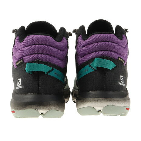 サロモン（SALOMON） PREDICT HIKE MID GORE-TEX Black Aqua Gray L41461000 トレッキングシューズ 登山靴 アウトドア ハイキング 防水 ハイカット （メンズ）