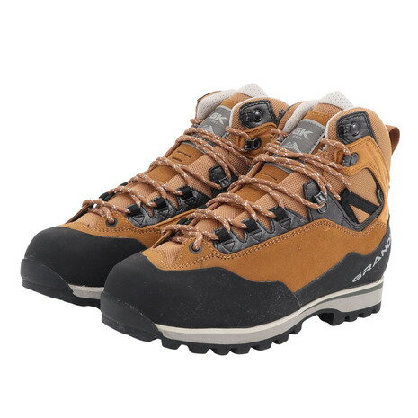 キャラバン（Caravan）（メンズ）トレッキングシューズ ハイカット 登山靴 GK88 0011880443 キャメル ..