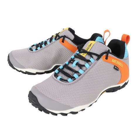 メレル（MERRELL）（メンズ、レディース）トレッキングシューズ ローカット 登山靴 カメレオン 8 ストーム ゴアテックス 500379 GREY グレー ビブラムソール