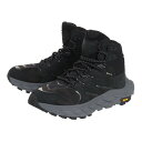 ホカ(HOKA)(レディース)ゴアテックス トレッキングシューズ ハイカット 登山靴 アナカパミッドGTX 1119372-BBLC