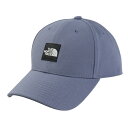 ザ・ノース・フェイス(THE NORTH FACE)(メンズ、レディース)帽子 キャップ トレッキング 登山 スクエアロゴキャップ NN02334 LG(4)