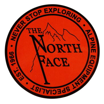 ノースフェイス（THE NORTH FACE） プリントステッカー NN31710 オールドロゴ （キッズ）