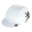 カペルミュール(KAPELMUUR)(メンズ、レディース)帽子 キャップ サイクルキャップ 千鳥グラデーション ホワイト licap058 自転車 サイクリング(4)