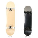 スケーター(SKATER)(メンズ、レディース、キッズ)スケートボード スケボー 完成品 コンプリート 8インチ ブランクデッキ【ラッピング不可商品】