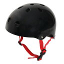スケーター(SKATER)(キッズ)ヘルメット 子供用 ジュニア スケートボード ブラック SKSC110BK-