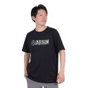 エアボーン(ARBN)(メンズ)ラッシュガード 半袖 Tシャツ AB24SSM-APP0904BLK