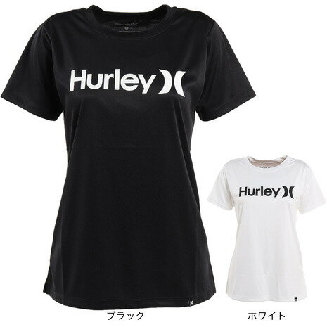 ハーレー（HURLEY）（レディース）ラッシュガード 半袖 Tシャツ レディース ONE AND ONLY WRG2100004 UVカット 紫外線対策 UPF50+
