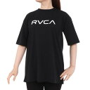 ルーカ(RVCA)(レディース)ラッシュガード 半袖 RG ショートスリーブ Tシャツ BE04C855 BLK