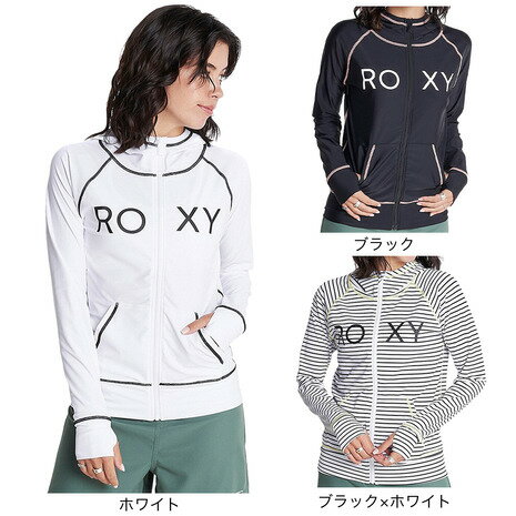 ロキシー パーカー レディース ロキシー（ROXY）（レディース）ラッシュガード 長袖 パーカー UVカット 紫外線対策 吸汗速乾 RASHIE PARKA RLY225054