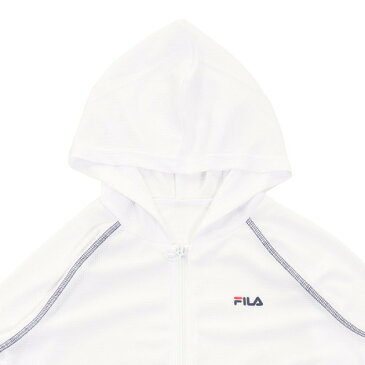 フィラ(FILA) ガールズ 無地ラッシュガード 120872WT (キッズ)