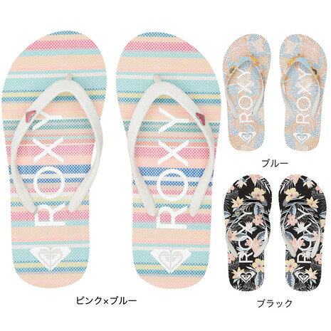 ロキシー（ROXY）（キッズ）在庫限り キッズ ビーチサンダル RG PEBBLES VII ARGL100264