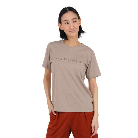 ダンスキン（DANSKIN）（レディース）プリント半袖Tシャツ DC724107 HA