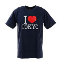 セブンユニオン（7UNION） アイラブ東京 Tシャツ I LOVE TOKYO T001 Navy 2XL （メンズ）
