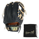 ウイルソン(Wilson)(メンズ)硬式用グラブ 内野手用 野球グローブ 一般 AW ワナビーヒーロー デュアル WBW103645