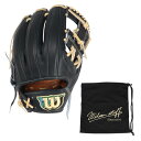ウイルソン(Wilson)(メンズ)硬式用グラブ 内野手用 野球グローブ 一般 AW ワナビーヒーロー デュアル WBW103649