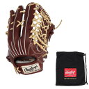 ローリングス(Rawlings)(メンズ)硬式用グラブ 外野手用 野球グローブ 一般 HOH ジャパン GH5FHJR89-BUR