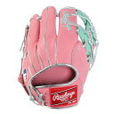 ローリングス(Rawlings)(メンズ)軟式用グラブ 内野手 野球グローブ 一般 HOH MLB カラー SYNC GR5HM934FS-PK/MINT