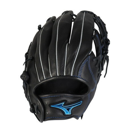 ミズノ(MIZUNO)(メンズ)軟式用グラブ 内野手 野球グローブ 一般 ウィルドライブ ブルー 1AJGR32903 09