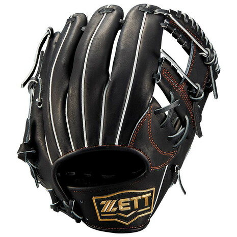ゼット(ZETT)(メンズ)軟式用グラブ 内野手 野球 ネオステイタス 二塁手・遊撃手用 BRGB31510N-1900