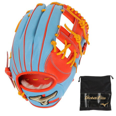 ミズノ(MIZUNO)(メンズ)軟式用グラブ 内野手 野球グローブ 一般 グローバルエリート インフィニティNEO 23SS 1AJGR28303 5221