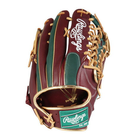 ローリングス（Rawlings）（メンズ）軟式グラブ 外野手用 野球グローブ 一般 ハイパーテック COLOR SYNC GR5FHTCY719-SH/DGRN
