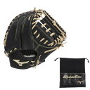 ミズノ(MIZUNO)(メンズ)軟式用グラブ 捕手用 野球グローブ 一般 グローバルエリート 號 SAKEBI 1AJCR31310 0980