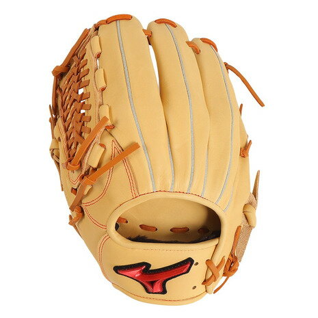 ミズノ(MIZUNO)(メンズ)軟式用グラブ オールラウンド用 野球グローブ 一般 ウィルドライブ レッド 24SS 1AJGR21910 8049H