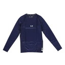 【最大7万ポイントバック!要エントリー&抽選★8/1限定】アンダーアーマー(UNDER ARMOUR)(メンズ)野球 アンダーシャツ 長袖 アイソチル コンプレ...