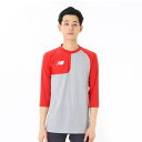 ニューバランス(new balance)(メンズ)野球 アンダーシャツ BPベースボール アシンメトリー トップ 右投げ用 MT41714RTRE(4)