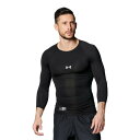 アンダーアーマー(UNDER ARMOUR)(メンズ)野球 アンダーシャツ ヒートギアアーマー コンプレッション 3/4クルー シャツ 1378235 001 速乾