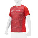 ミズノ(MIZUNO)(メンズ、レディース)野球ウェア グラフィック 半袖Tシャツ 12JABT7062